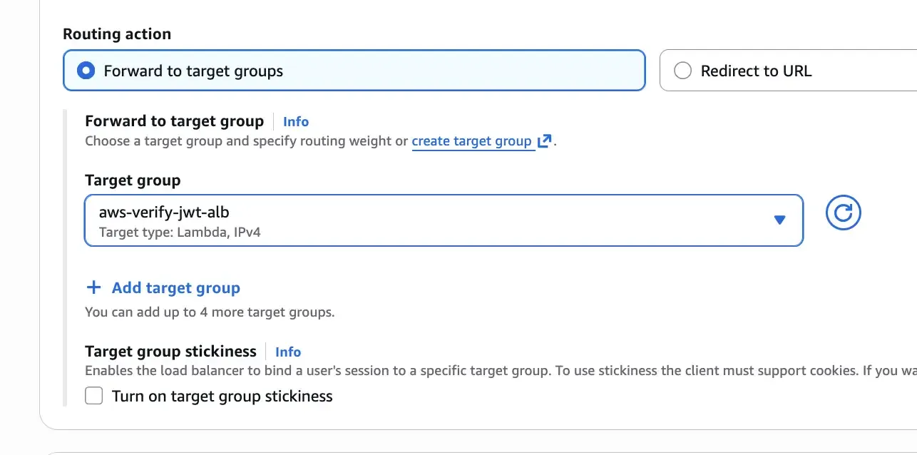 Use AWS Lambda as a target for AWS ALB